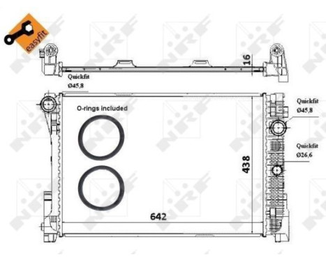 Radiateur, refroidissement du moteur EASY FIT, Image 5