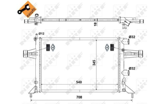 Radiateur, refroidissement du moteur EASY FIT, Image 5