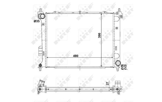 Radiateur, refroidissement du moteur EASY FIT, Image 5