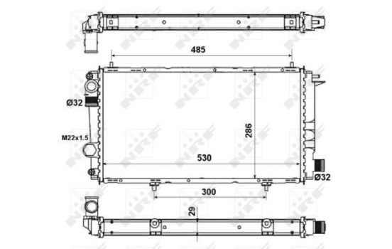 Radiateur, refroidissement du moteur EASY FIT, Image 5