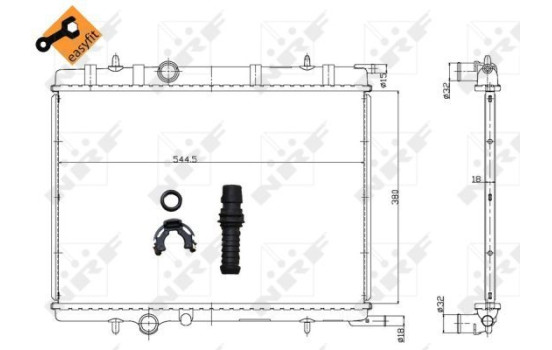 Radiateur, refroidissement du moteur EASY FIT, Image 5