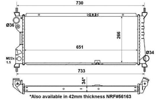 Radiateur, refroidissement du moteur EASY FIT, Image 5