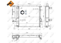 Radiateur, refroidissement du moteur EASY FIT