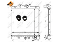 Radiateur, refroidissement du moteur EASY FIT