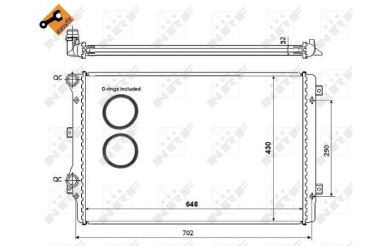 Radiateur, refroidissement du moteur EASY FIT, Image 5