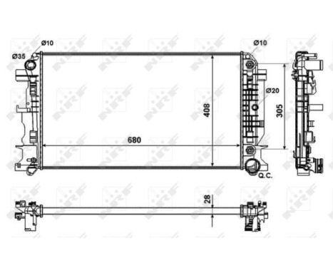 Radiateur, refroidissement du moteur EASY FIT, Image 4