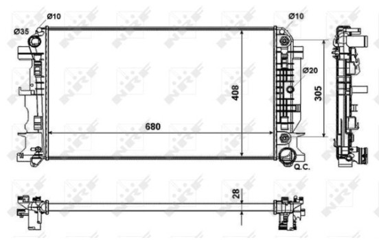 Radiateur, refroidissement du moteur EASY FIT, Image 5