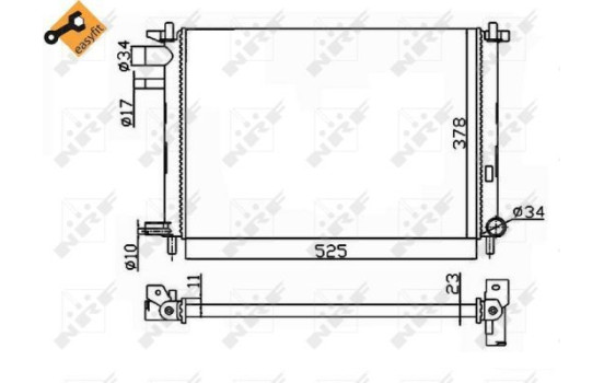 Radiateur, refroidissement du moteur EASY FIT, Image 5