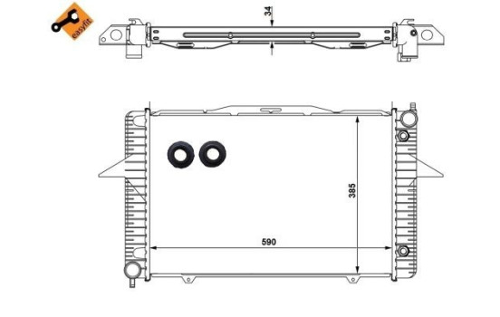 Radiateur, refroidissement du moteur EASY FIT, Image 5