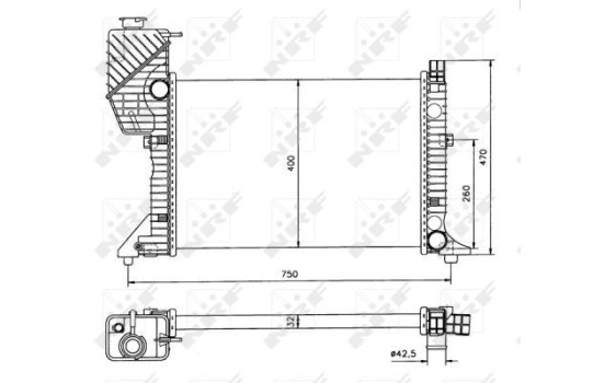 Radiateur, refroidissement du moteur EASY FIT, Image 5