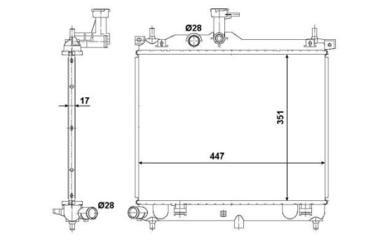 Radiateur, refroidissement du moteur EASY FIT, Image 6
