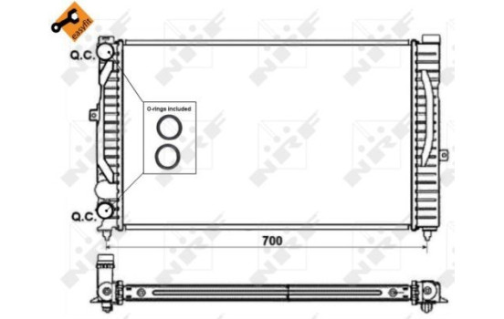 Radiateur, refroidissement du moteur EASY FIT, Image 3