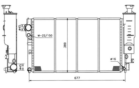 Radiateur, refroidissement du moteur EASY FIT, Image 3
