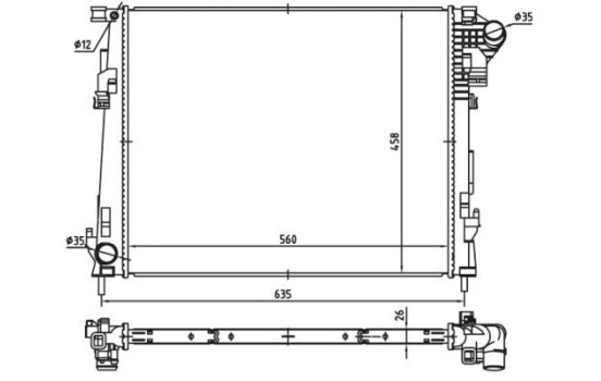 Radiateur, refroidissement du moteur EASY FIT, Image 6