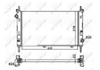 Radiateur, refroidissement du moteur Economy Class