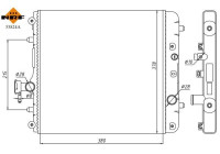 Radiateur, refroidissement du moteur Economy Class