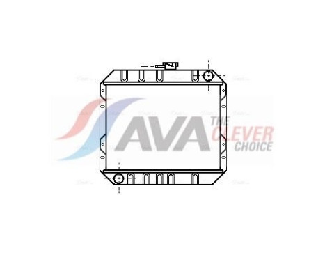 Radiateur, refroidissement du moteur FD2015 Ava Quality Cooling