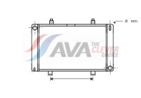 Radiateur, refroidissement du moteur FD2037 Ava Quality Cooling