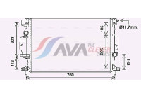 Radiateur, refroidissement du moteur FD2641 Ava Quality Cooling