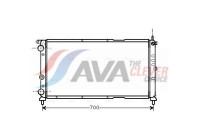 Radiateur, refroidissement du moteur FTA2143 Ava Quality Cooling