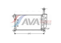 Radiateur, refroidissement du moteur FTA2335 Ava Quality Cooling