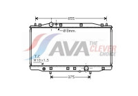 Radiateur, refroidissement du moteur HD2218 Ava Quality Cooling