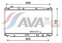 Radiateur, refroidissement du moteur HD2253 Ava Quality Cooling