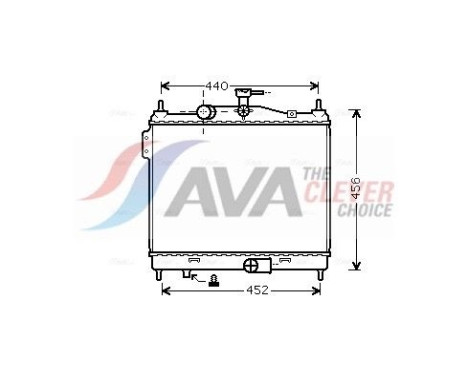 Radiateur, refroidissement du moteur HY2206 Ava Quality Cooling