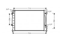 Radiateur, refroidissement du moteur *** IR PLUS *** 03002157 International Radiators Plus