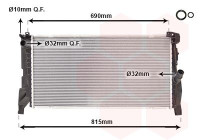 Radiateur, refroidissement du moteur *** IR PLUS *** 06012703 International Radiators Plus