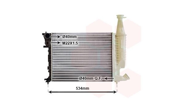 Radiateur, refroidissement du moteur *** IR PLUS *** 09002149 International Radiators Plus, Image 2
