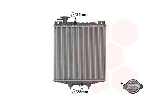 Radiateur, refroidissement du moteur *** IR PLUS *** 11002034 International Radiators Plus, Image 2