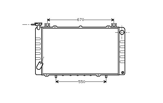 Radiateur, refroidissement du moteur *** IR PLUS *** 13002150 International Radiators, Image 2