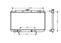 Radiateur, refroidissement du moteur *** IR PLUS *** 13002196 International Radiators Plus