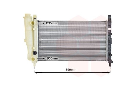 Radiateur, refroidissement du moteur *** IR PLUS *** 17002122 International Radiators Plus, Image 2