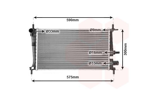 Radiateur, refroidissement du moteur *** IR PLUS *** 18002217 International Radiators Plus, Image 4