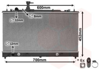 Radiateur, refroidissement du moteur *** IR PLUS *** 27002163 International Radiators Plus