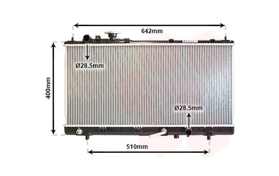 Radiateur, refroidissement du moteur *** IR PLUS *** 27002168 International Radiators Plus, Image 2