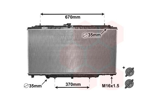 Radiateur, refroidissement du moteur *** IR PLUS *** 33002394 International Radiators Plus, Image 2