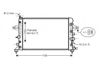 Radiateur, refroidissement du moteur *** IR PLUS *** 37002482 International Radiators Plus