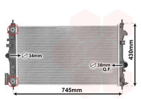 Radiateur, refroidissement du moteur *** IR PLUS *** 37012710 International Radiators
