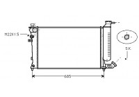 Radiateur, refroidissement du moteur *** IR PLUS *** 40002137 International Radiators Plus