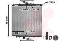 Radiateur, refroidissement du moteur *** IR PLUS *** 40002243 International Radiators Plus