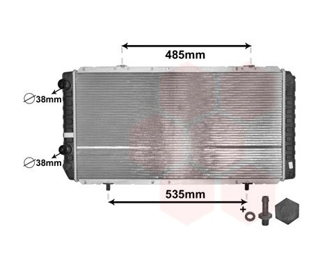 Radiateur, refroidissement du moteur *** IR PLUS *** 40002268 International Radiators Plus