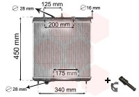 Radiateur, refroidissement du moteur *** IR PLUS *** 40002298 International Radiators Plus