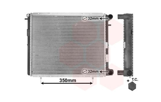 Radiateur, refroidissement du moteur *** IR PLUS *** 43002045 International Radiators Plus, Image 3
