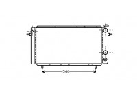 Radiateur, refroidissement du moteur *** IR PLUS *** 43002052 International Radiators Plus
