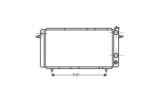 Radiateur, refroidissement du moteur *** IR PLUS *** 43002052 International Radiators Plus