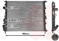 Radiateur, refroidissement du moteur *** IR PLUS *** 43002197 International Radiators Plus