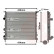 Radiateur, refroidissement du moteur *** IR PLUS *** 43002261 International Radiators Plus, Vignette 2